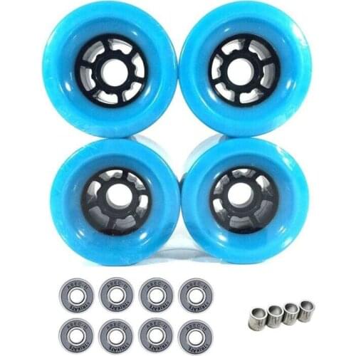 83*52mm longboard wheels pro skateboard PU big soft wheels 4pcs skateboard wheels ABEC-11 bearings