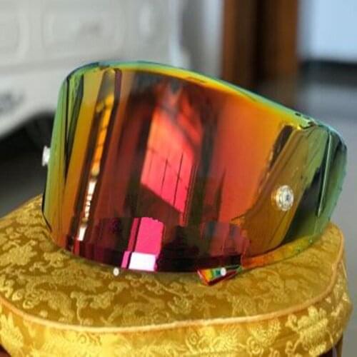 Motorcycle helmet anti fog Anti-UV PC visor Lens Model for SHOEI X14 full face helmet visor mirror Lens