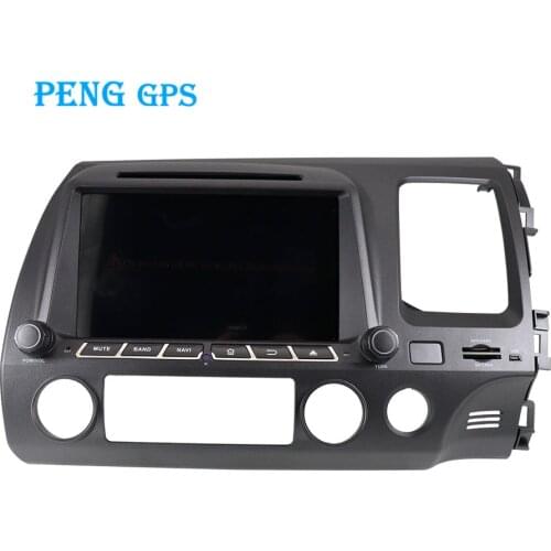 Right hand PX5 Android 9.0 4+32GB car DVD player GPS For Honda Civic 2006 2007 2008 2009-2011 multimedia navigation radio Stereo