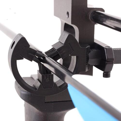 Hunting Archery Drop Arrow Rest Replacement Brush Left Hand Right Hand Durable Brush Whisker Compound Bow Accessories