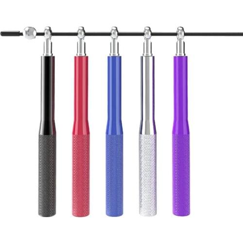 Universal Double Shaft Wire Skipping Rope Fitness Weight Loss Non-Slip Aluminum Alloy 360 Degree Rotation
