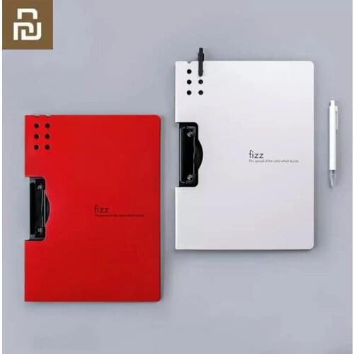 Xiaomi Fizz Horizontal A4 Folder Matte Texture Portable Pad Portable Pen Tray Thicken Briefcase School Office Supplies