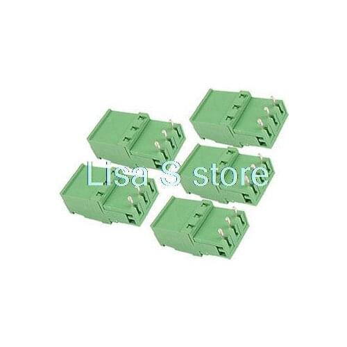 5 Pcs 3 Pin 3-Way 300V 15A Screw Terminal Block Connector