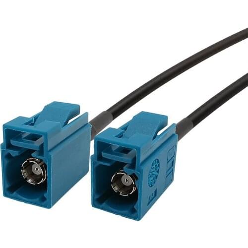 Fakra Z Female to Fakra Z Female Car GPS Antenna RG174 Cable For Sirius XM Satellite Radio 4G LTE Telematics Bluetooth Module