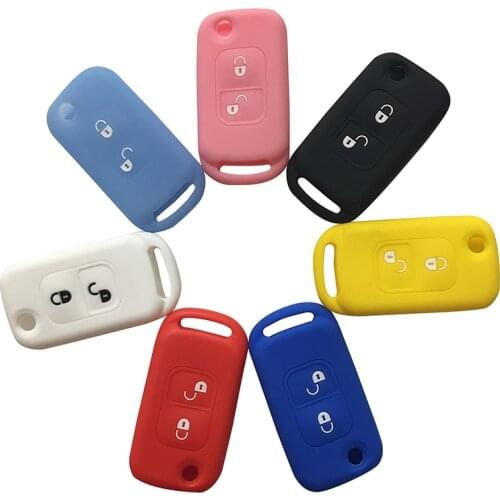Flip Key Cover Cap For Mercedes Benz A C E S Slk Class Cover Keyless Remote Fob Shell Skin Holder Protector Case For Keys