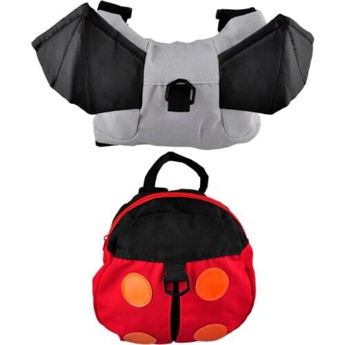 Baby Carrier Anti-lost Harness Backpack Kids Toddler Multifunctional Walking Belts Kids Lovely Cartoon Adjustable Safety Bag