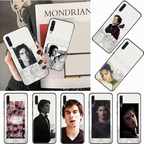 The Vampire Diaries Stefan Salvatore Phone Case For Samsung galaxy S 7 8 9 10 20 edge A 6 10 20 30 50 51 70 note 10 plus