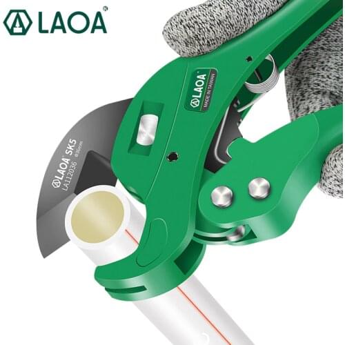 LAOA PVC Pipe Cutter Water Pipe Shearing Tool SK5 Blade