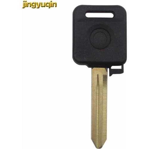 Jingyuqin Transponder Car key Shell For Nissan Teana Versa Livina Sylphy Tiida Sunny March X-trail Remote Fob Case Replacement