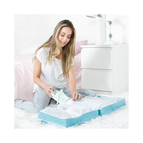 Fashion Travel shoes bag 6 grid dustproof storage bag 33*16*37cm free shipping