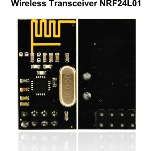 NRF24L01 2.4GHz Wireless Transceiver Module - Black for Arduino