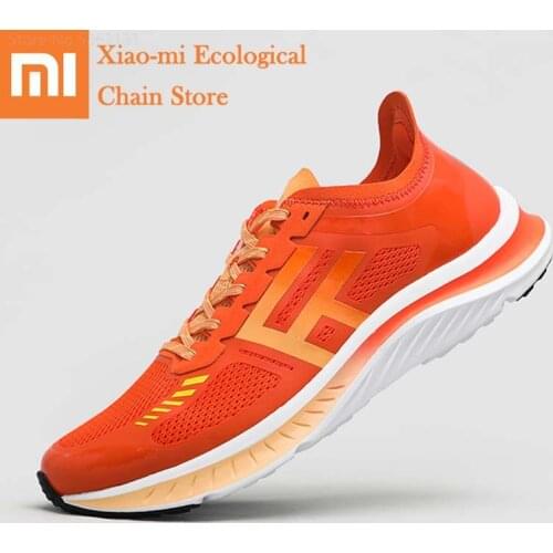 Youpin FREETIE 90 Mens Retro Sport Sneakers Casual Shoes Breathable Mesh Wear-Resistant Shock Elasticity Shoes Rubber Outsole