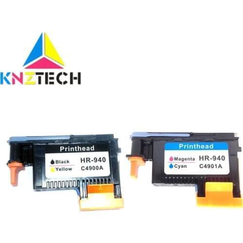 KNZTECH for 940 Printhead C4900A C4901A Print Head Officejet Pro 8000 8500 8500A A809a A809n A811a A909a A909n A909g A910a