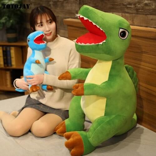 50-110cm Cute Dinosaur Plush Toys Stuffed Animal Plush Dinosaur Pillow Tyrannosaurus Rex Dolls Kids Girls Creative Kawaii Gifts