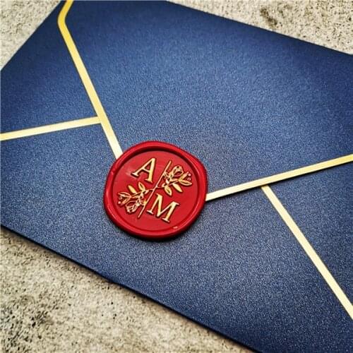 Customize Wax Seal Stamp logo Personalized image custom sealing wax sealing stamp wedding Invitation Retro antique stamp custom
