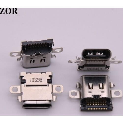 10pcs Original New USB Type-C Charging Socket Port Power Connector for NS Nintend switch Console