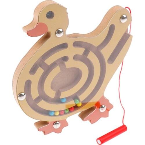 Children Busy Board DIY Accessories Mini Magnetic Maze Kids Educational Toys