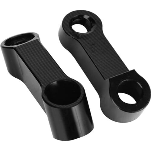 Universal Motorcycle Aluminum alloy Mirror Adapter10mm 8mm Motorcycle Rearview Mirror Adapter Kit Riser Mount Extender