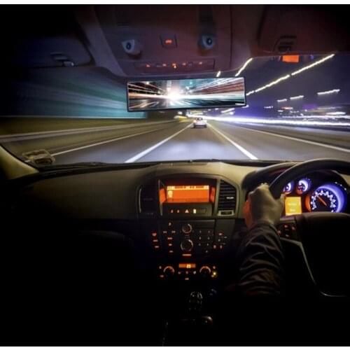 L41A Curve Convex Rearview Mirror Vehicle Expand Vision Panoramic Rearview Mirror for Reduce Blind Spots