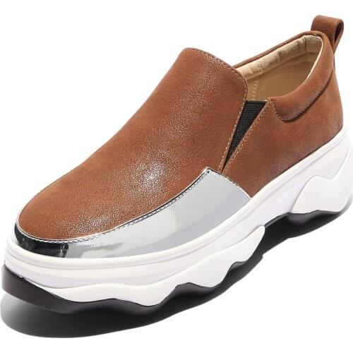 Big yards for womens shoes in the spring and autumn 32 - size 43 yards joker platform motion wind single shoes