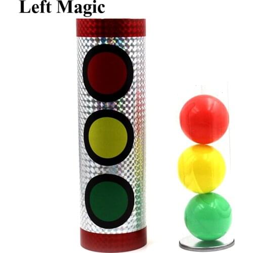 Miracle Balls Magic Tricks Traffic Lights Color Change Stage Magic Props Illusion Gimmick Mentalism Classic Toys