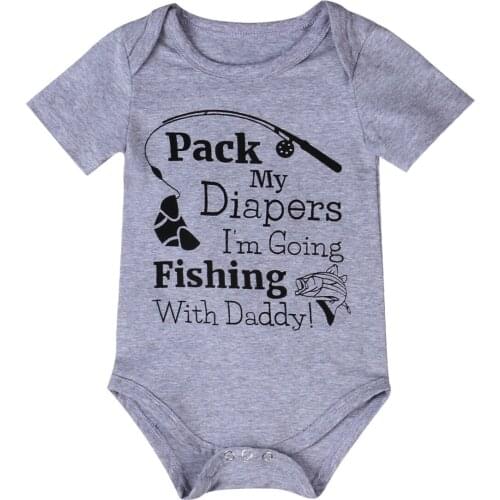 Baby Bodysuit !! Baby Girl Boy Clothes Short Sleeve Letter Bodysuit Jumpsuit Outfits Size 0-24M