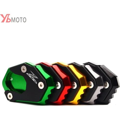 Picks For Kawasaki Z800 Z 800 2012 2013 2014 2015 2016 Motorcycles Aluminum Side Stand Enlarger Kickstand Extension Plate pad