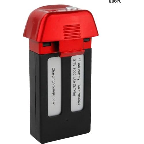 EBOYU Original SJR/C 3.7V 1000mAh 25C Modular Design Lipo battery for SJR/C S30W GPS Drone RC Quadcopter Drone RTF