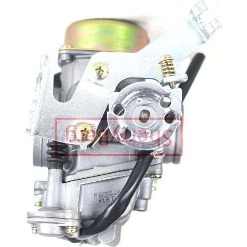 SHERRYBERG CARB 30mm CVK30 Carburetor with heater fit honda Aeolus VOG TANK 260 YP250 300CC