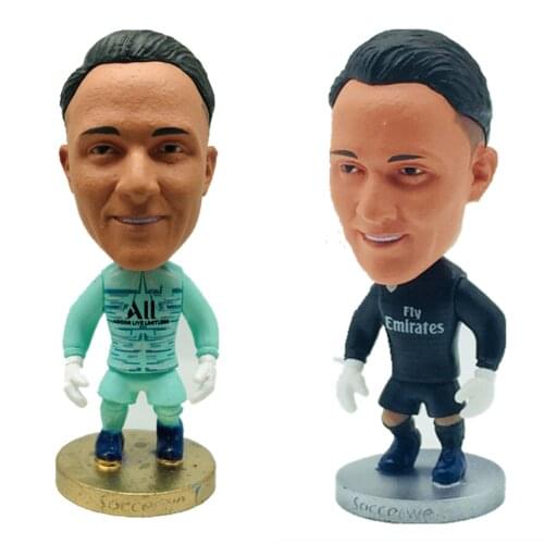 2.55" Soccer Doll Soccerwe Player Keylor Navas Figurines 6.5cm Height
