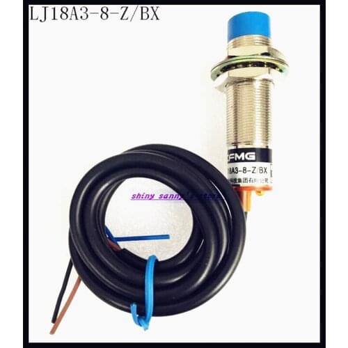 LJ18A3-8-Z/BX M18 6-36VDC Three Wire DC NPN NO 8mm Distance Measuring Inductive Proximity Switch Sensor Brand New