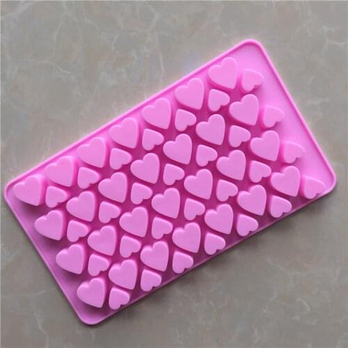 Valentines Day Series Gift Silicone Chocolate Mold 56 Size Heart Model