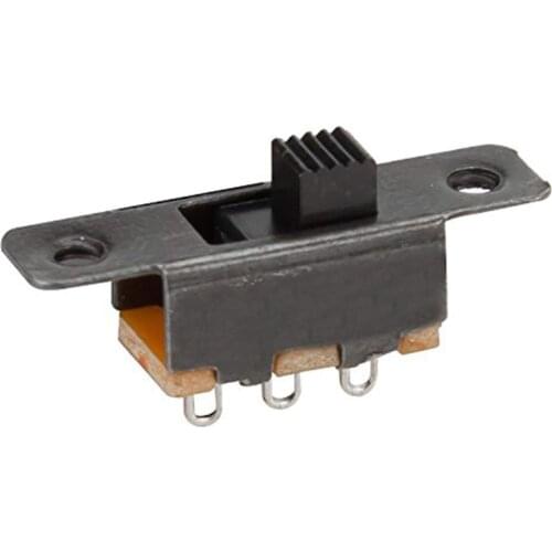 Slide Switch Panel Mount 3 Solder Lug Pin ON/Off 2 Position 50Pcs