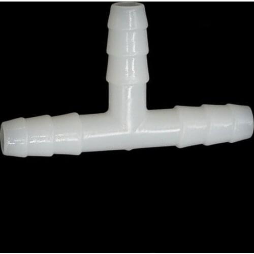 3/8" tee Connector water splitter 8/11 hose garden irrigation tee barb Drip Irrigation Fittings 15 Pcs