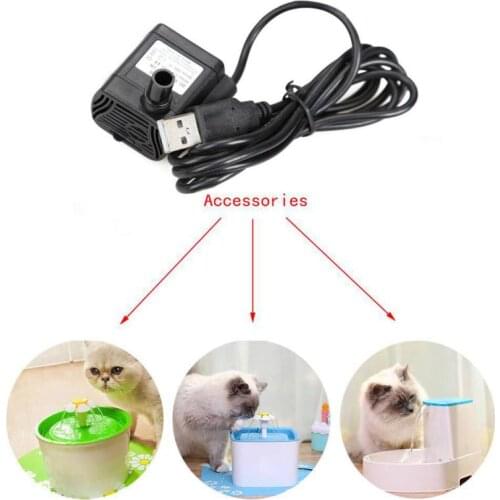 Ultra-quiet Mini Brushless USB Water Pump 5V 70cm Submersible Fountain Aquarium Circulating Drop Shipping