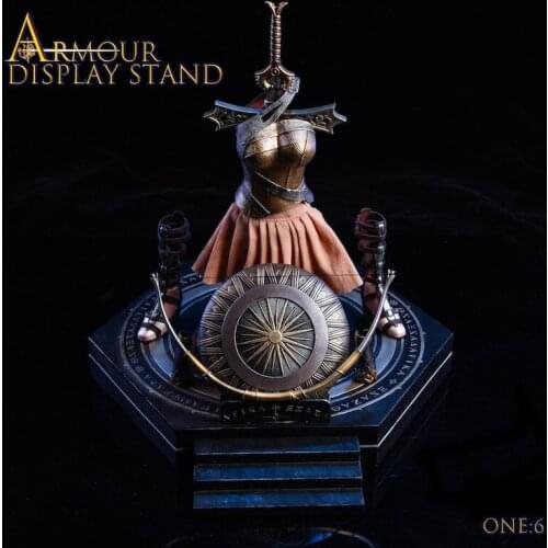 2 Style 1/6 Female Figure Warrior Scene Accessories Fighter Battle Armor/Training Armor With Armour Display Stand Model