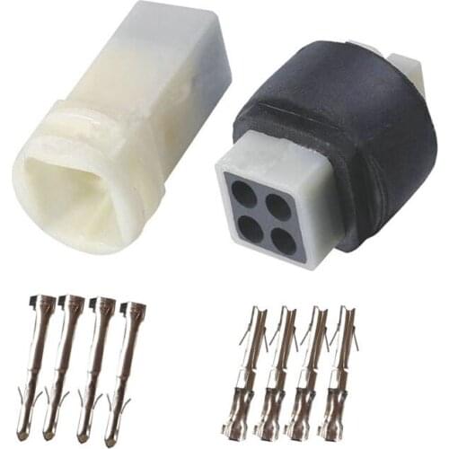 4 Way Female And Male Electric Housing Connector Plug 4 Pin Socket Connector DJ3041-2.3-11/21