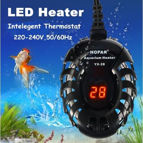 50W Aquarium Water Heater Automatic LED Digital Temperature Aquarium Controller Heating Rods For Fish Turtle Tank 220-240V