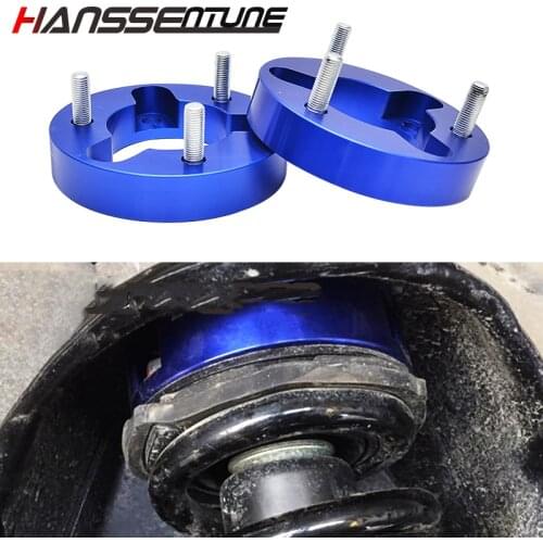 Car suspension 25mm Front Strut Shock Coil Spring Lift Spacers For Navara D40 /NP300 4WD 05-15