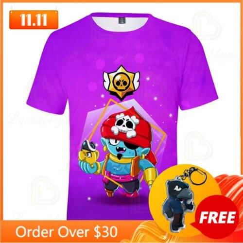 Gene s Crow Shoot Game 3D Print T-shirt Womens Clothing T Shirt Women Kids Leon Tops 2020 Shirt Boys Girls