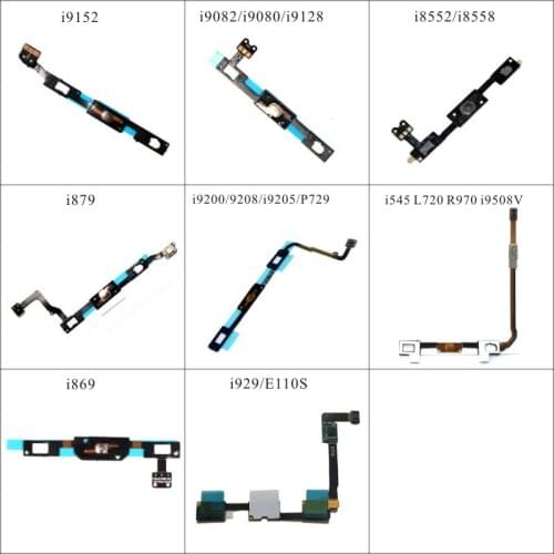 Menu Home Button Ribbon Keypad Touch Sensor Flex Cable For Samsung i929 E110S i8552 i9200 P729 i9082 i9152 i879 i545 i9508V i869