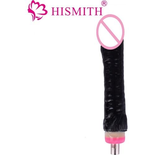 HISMITH New Huge Dildo Automatic Sex Machine Attachment Silicone Soft Dildo 26 cm Length 4.5 cm Width Adult Toys Sex Products