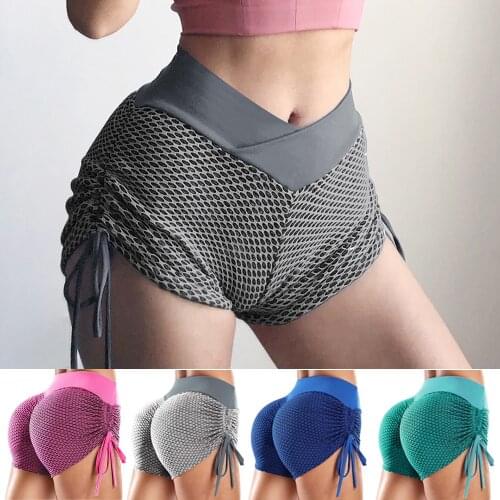 KIWI RATA Womens Booty Yoga Shorts Butt Lifting Biker Short Pants for Workout Running Athletic Bottom Sports Gym Hot Leggings