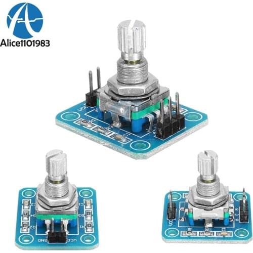 360 Degree Rotary Encoder Module for Arduino Encoding Module Board DC 5V 0.5mA 5mA Signal Oupput Diy Kit Switch