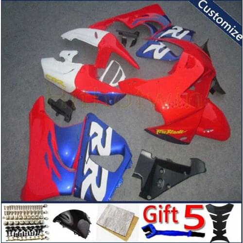 Motorcycle cowl For CBR919RR 1998 1999 CBR 919 RR 98 99 ABS plastic motor Fairing kit red blue