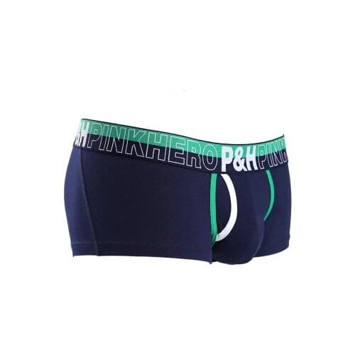 2020 Brand Pink Hero Men' s Cotton Underwear Sexy Boxers Men Fashion Mens Gay Underwear Male Boxer Shorts Solid Underpants