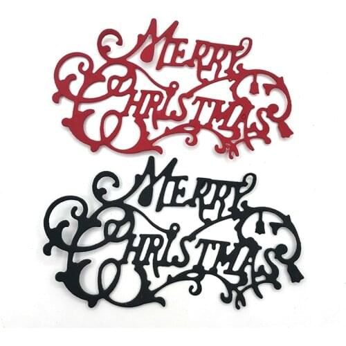 Julyarts Christmas Cutting Dies Christmas 2021 Mold For DIY Scrap Booking Photo Album Embossing Paper Cards