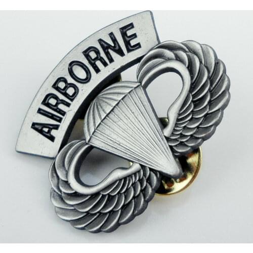 U.S. Airborne Parachutist Jump Wings Badge pin Military 5605101