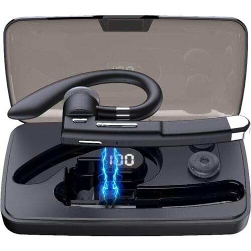 V5.0 Wireless Headphones Bluetooth Wireless Earphones Sports Waterproof Headsets With Microphone Charging Box