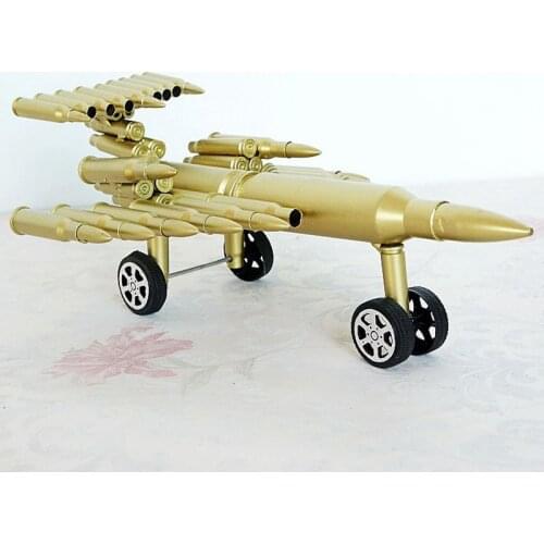 Vintage Iron Airplane tank Model Home Decoration Ornaments Retro Metal Aircraft Crafts Ornaments Kids toy gift alloy tank